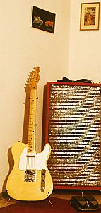 Fender Tele mit Rotbox
