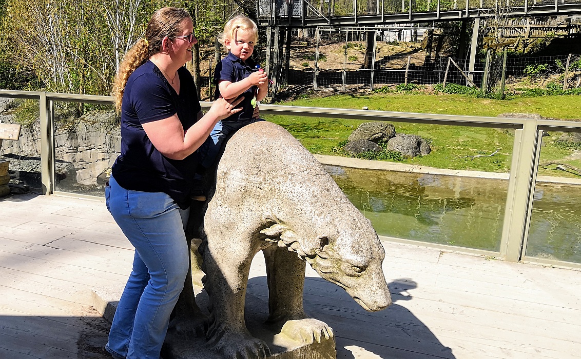 Bärenreiter Fiete im Osnabrücker Zoo (2019)