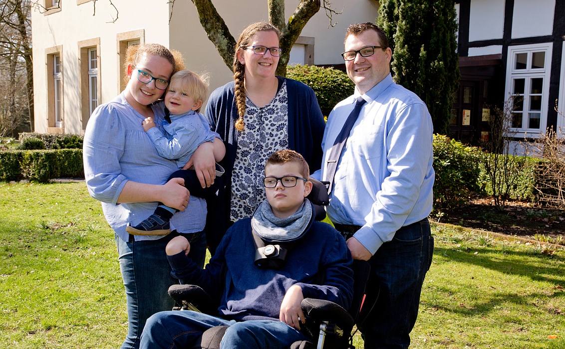 Fünf Ahlhörner bei Janines Hochzeit (Foto: Miriam Loeskow-Bücker; 2019)